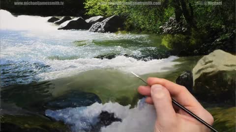 Painting This Rushing River