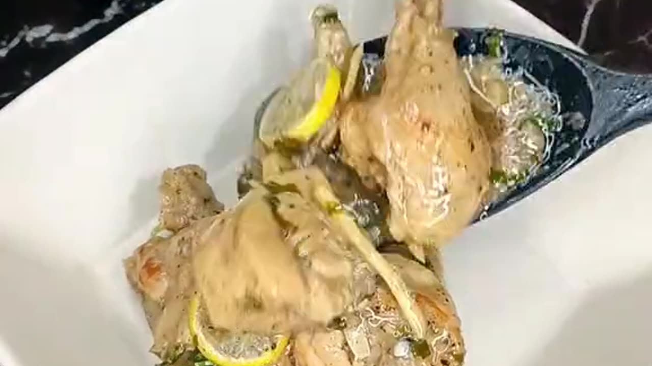 White cheken karahi