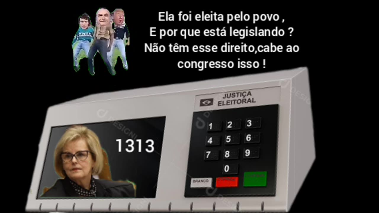 Crime eleitoral : Alguém votou na rosa Weber nas eleições 2022 ? O @STF_oficial não pode lesgilar têm os parlamentares representante eleito pelo povo. Isso é crime eleitoral! Contra o povo estão rasgando o voto do cidadão.