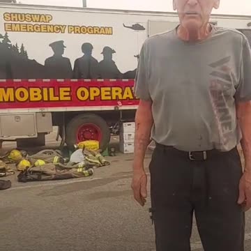 A local to the Shuswap discussing the difficulties he’s had accquiring supplies