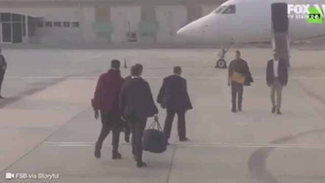 Russia releases video of Britney’s prisoner transfer.