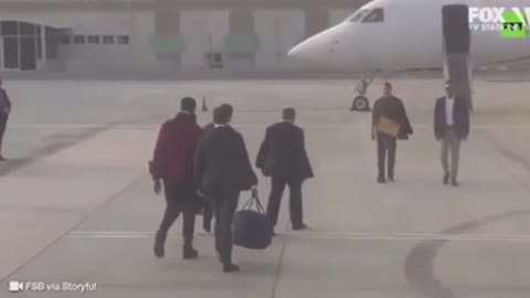 Russia releases video of Britney’s prisoner transfer.