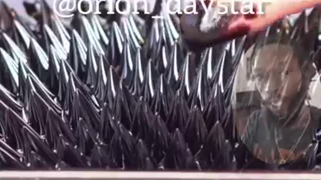 graphene infused ferrofluid falling from the sky