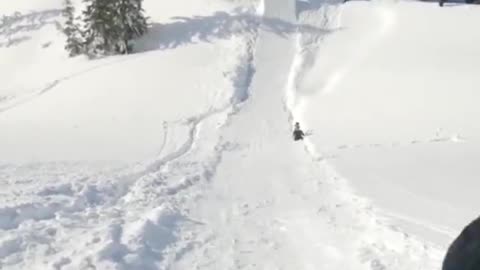 Ever built a powder jump Backcountry action with Paddy Graham. POWDER JUMP?