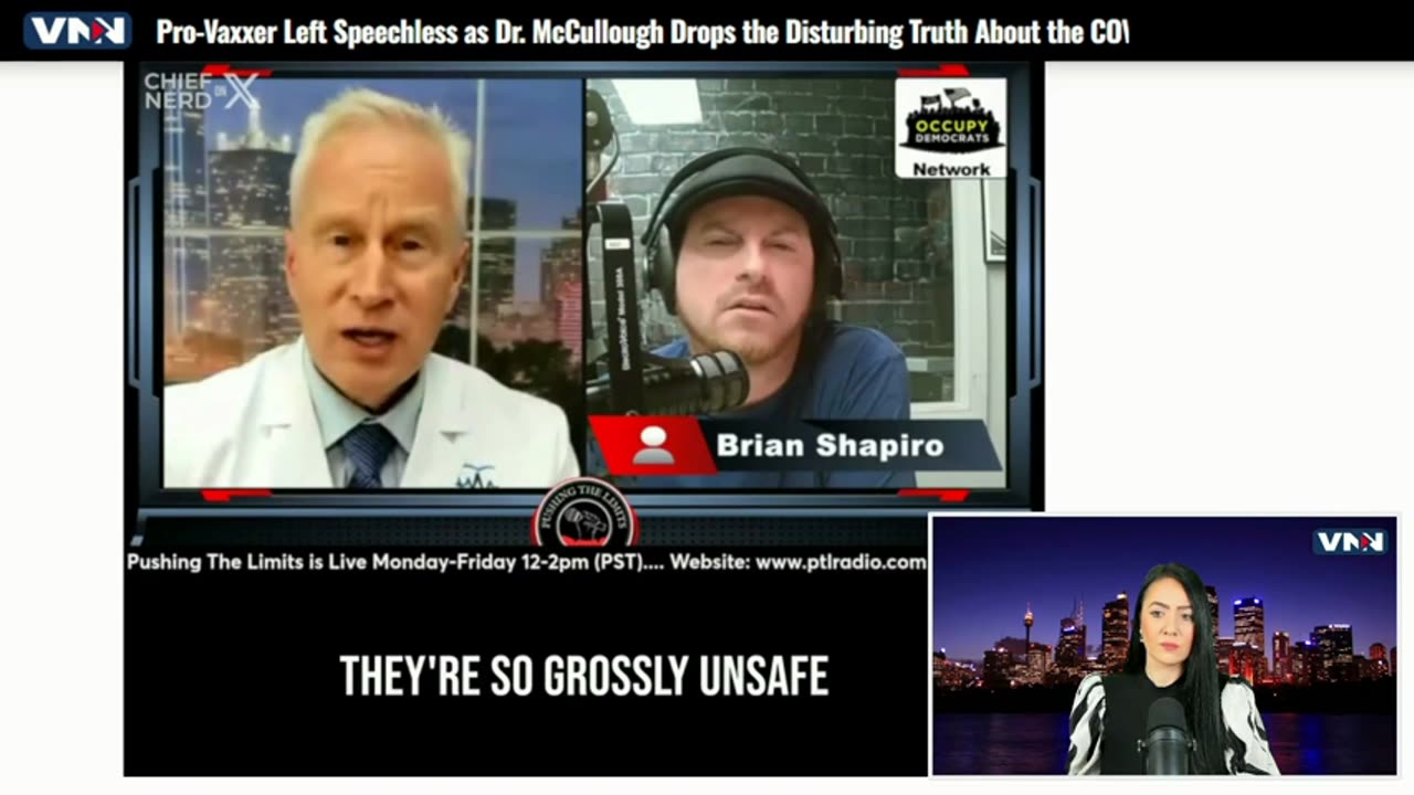 Pro-Vaxxer Left Speechless as Dr. McCullough Drops the Disturbing Truth About the COVID Shots