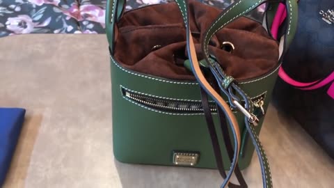 Quick review of my new Dooney & Bourke Beacon Drawstring Crossbody Bag