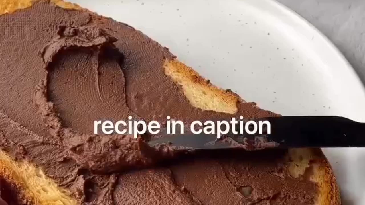 Chocolate Spread made from… CHICKPEAS