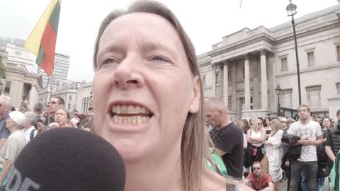Trafalgal London Protest 24 July 2021 Ep1