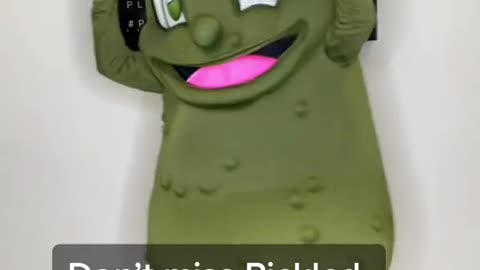 It’s #NationalPickleDay and one thing about our mascot Half-Sour