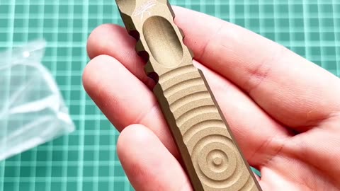 OSS Dagger by Knight Elements - Tactical Fixed Blade with Double Edge A2 Steel & Bronze Ceracote