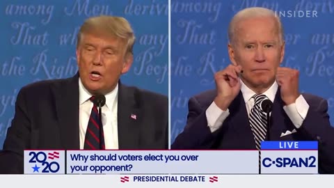 Highlights From Trump And Biden's Chaotic First Presidential Debate