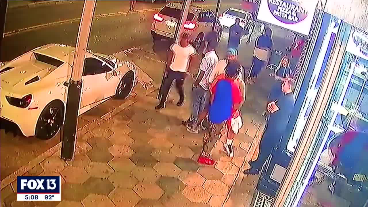 Deadly punch caught on video outside Ybor City bar