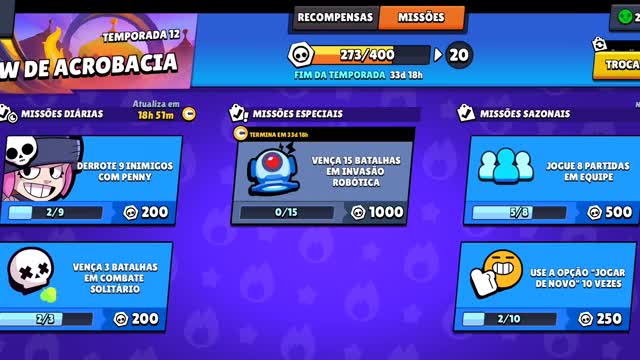brawl stars #19 gameplay, jogando com PENNY