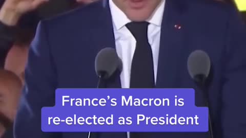 France's Macron is re-elected as President