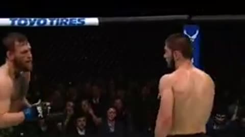 *New Full corner of footage /audio of khabib vs Conor fight