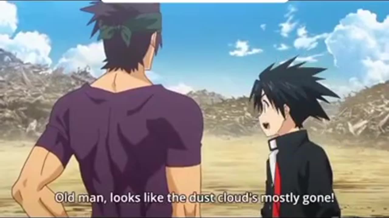 Badass anime scene