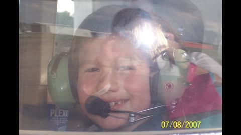 Amber & Noah's First "Private" Flight