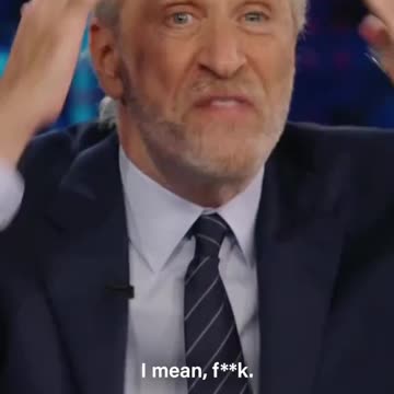 Jon Stewart takes a moment to address the Middle East