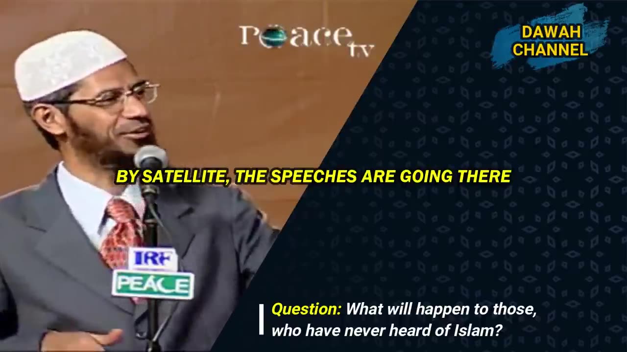 People Who Never Heard About Islam, What Does Islam Say About Them_ _ Dr Zakir Naik ( 720 X 1280 )