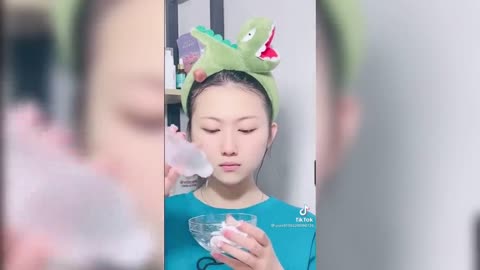 Chinese Skincare Routine Tik Tok Compilation _ Lukewarm Tea ☕️