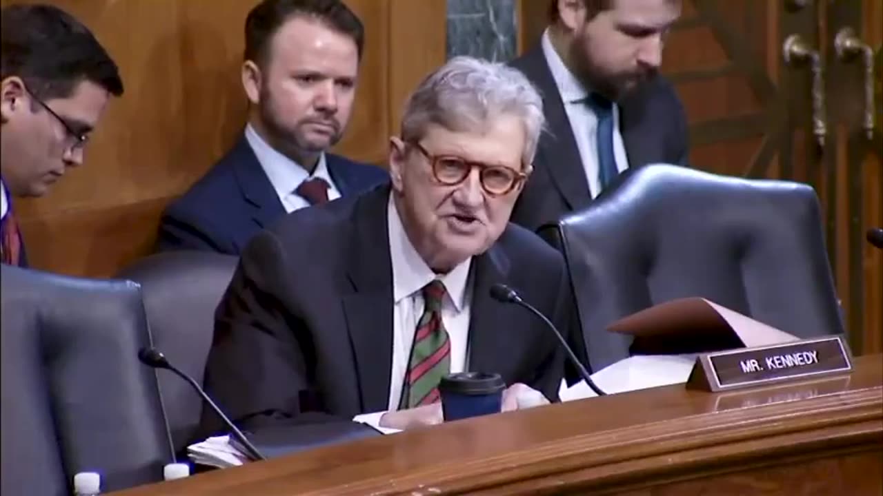 John Kennedy Says Questioning Biden Judicial Nominees Is 'Better Than Sex'