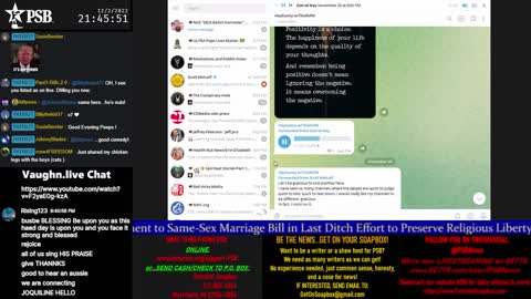 2022-12-02 21:00 EST - SunnyDays Show: