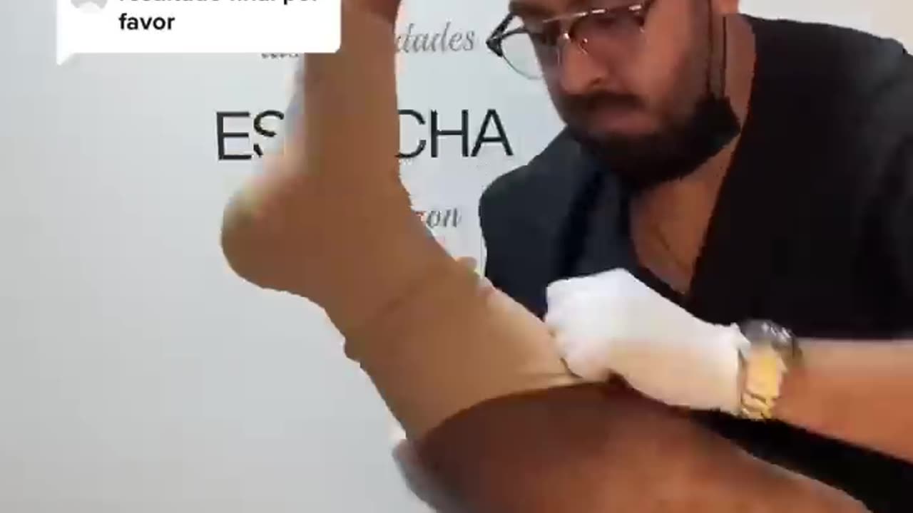 You will afraid when he show his legs