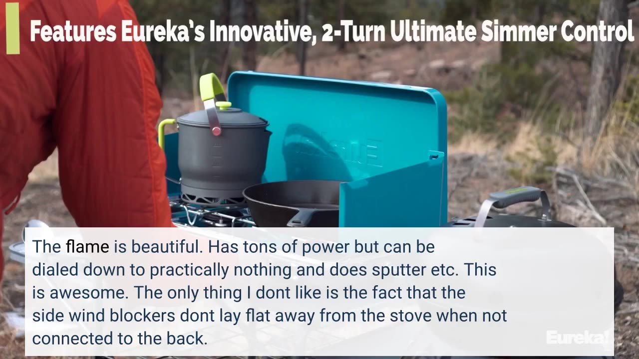 Eureka! Ignite Portable 2-Burner Propane #Camping #Stove-Overview