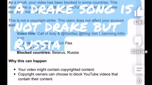 Fifth copyright strike from YouTube in a month