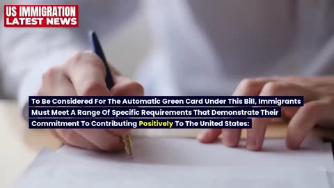Immigration Reform Bill _ Automatic Green Card After 7 Years - Supreme Court Rule_ Immigration