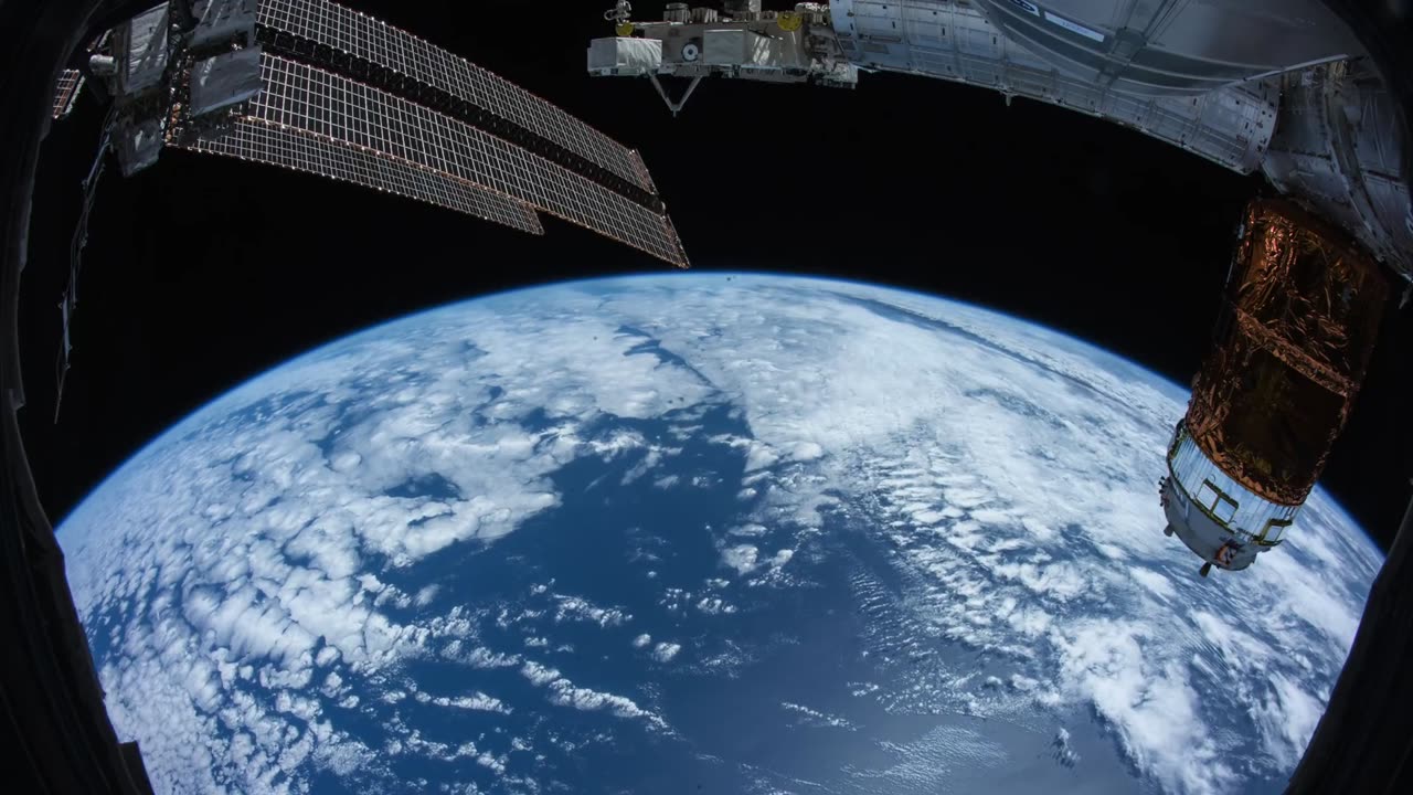 A complete Orbit of Earth from SPACE