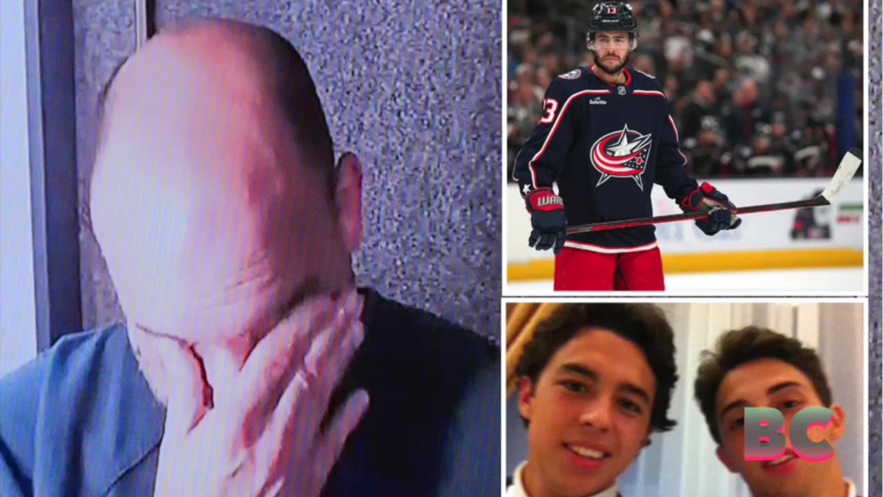 Alleged drunk driver accused of killing NHL star Johnny Gaudreau, his brother breaks down in court