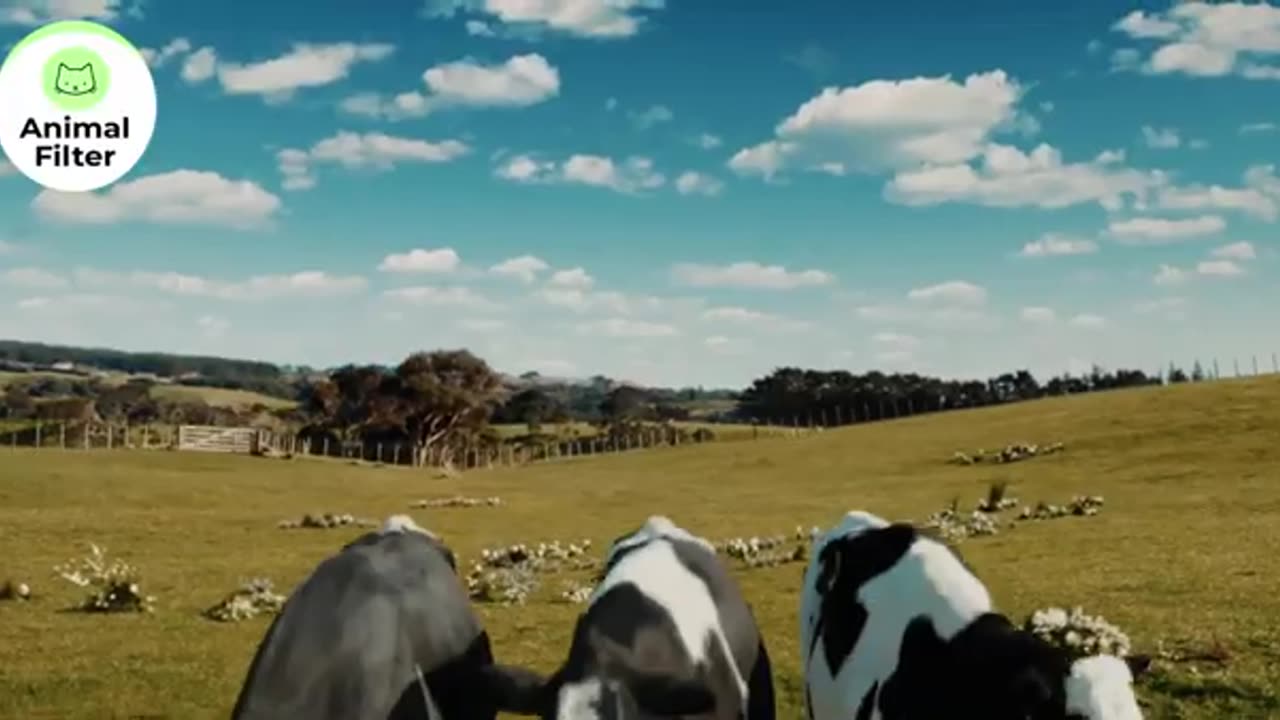 funny cow dance