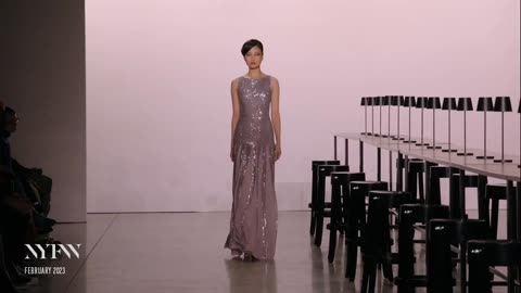 Badgley Mischka Fall Winter 2023 Fashion Show