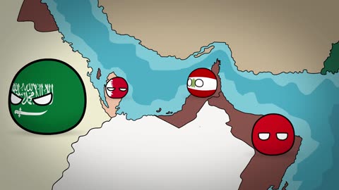 History of the UAE - Dubai - Countryballs