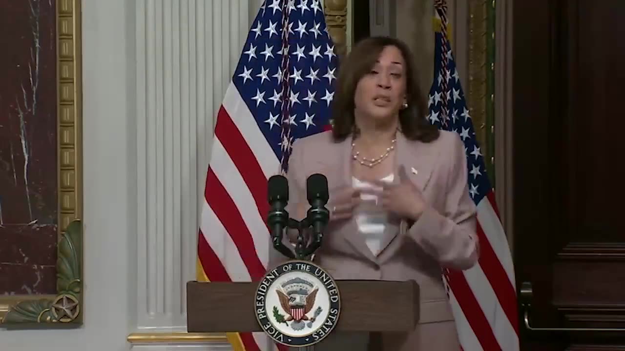 Kamala Goes On Record Saying That The Biden Admin Is Fighting For Equity