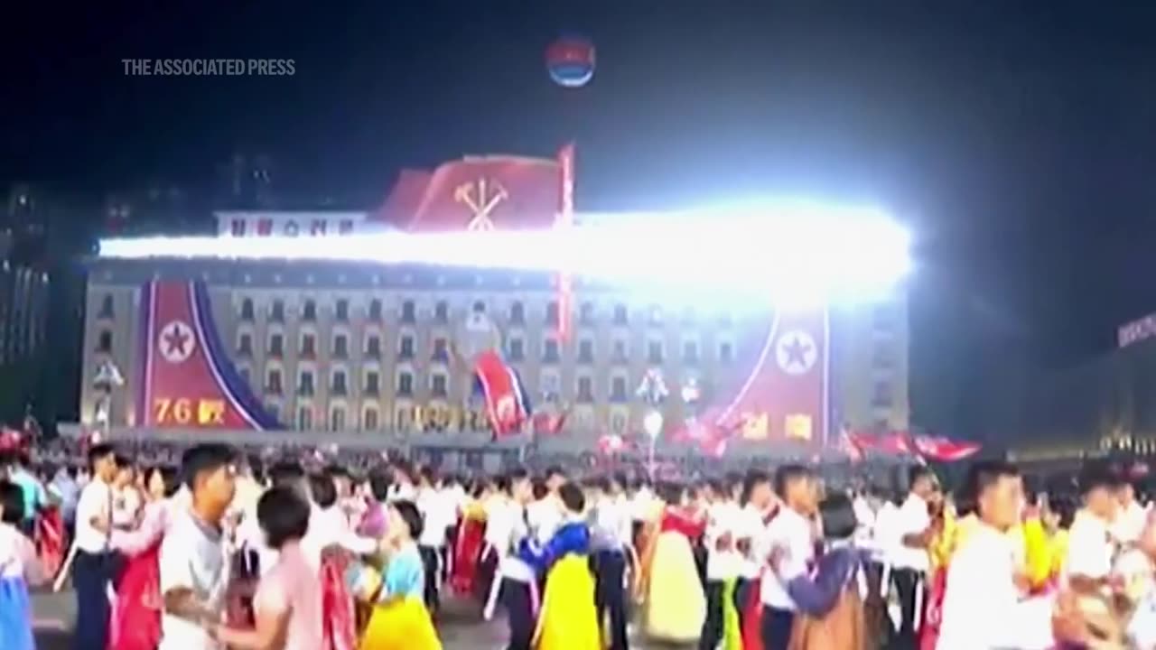 Grand Spectacle: North Korea's 76th Anniversary Celebration