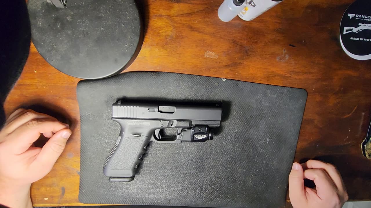Glock Pistol Dissasembly and Cleaning