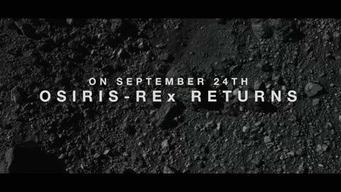 OSIRIS-REx Sample Return Trailer