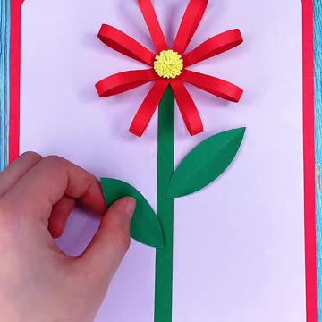 Beautiful Paper Flower Making | DIY | Paper Crafts | Home Decor Ideas | Paper Flower
