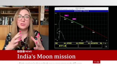 Spectacular Launch: India's Moon Mission Rocket Soars into Space