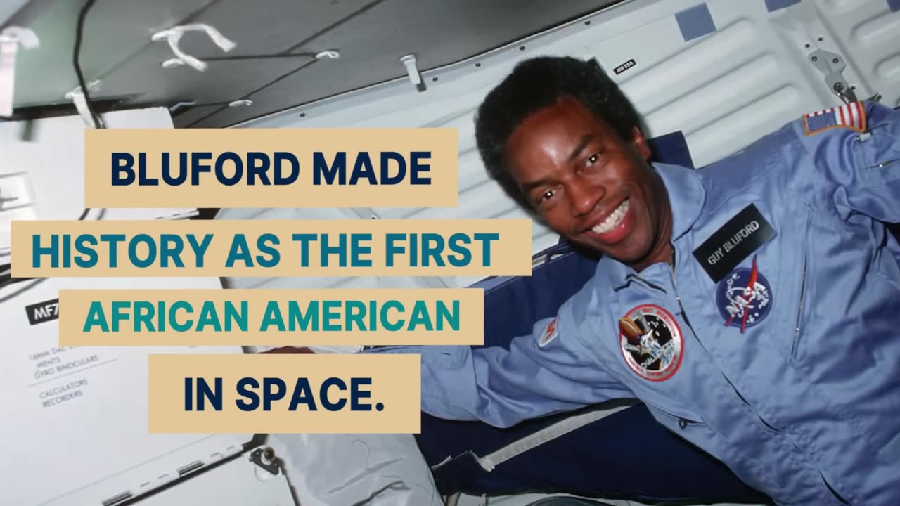 Guy Bluford African American in space 40 years inspection