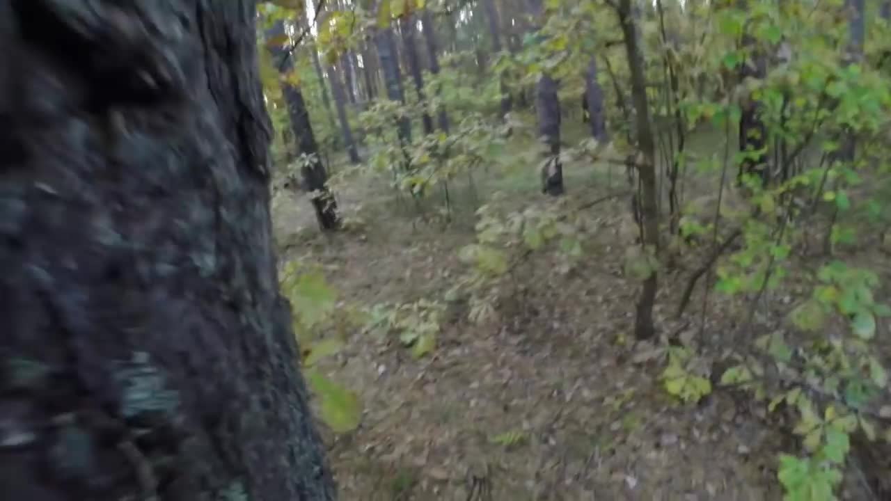 Bear Attack, Man is trying to run away from attacking Bear_ GoPro