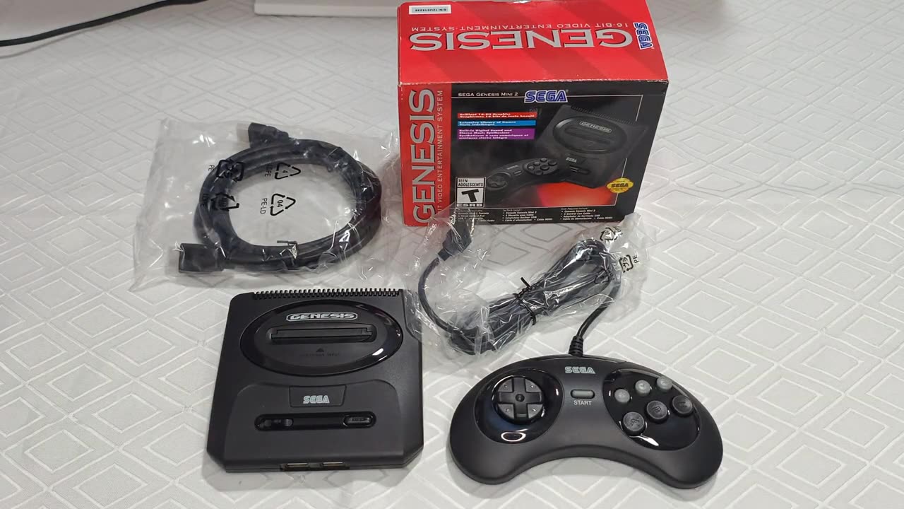 CONSOLE SEGA GENESIS MINI 2, UNBOXING.