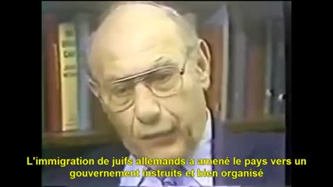 EUSTACE MULLINS ÉVOQUE LE RÔLE CLEF QU'A JOUÉ LE SIONISME DANS L'HOLOCAUSTE ET LA CRÉATION D'ISRAEL