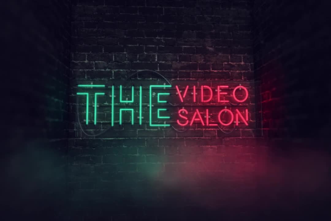 Neon logo animation