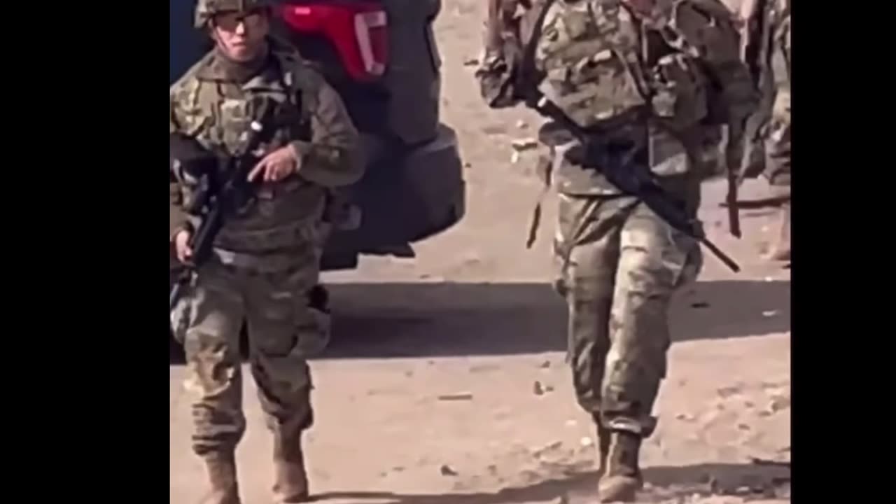 Texas National Guard arrives at Boarder