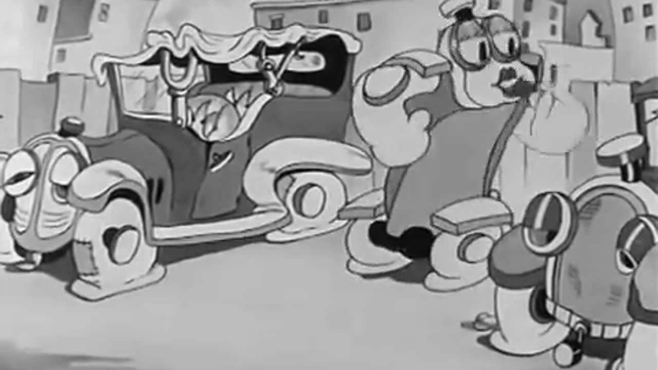 Late Nite, Black 'n White | Flip the Frog | The New Car | RetroVision TeleVision