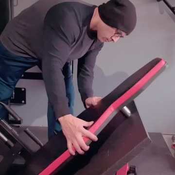 Leg Press Hack Squat Machine Preview With Standing Calf Raise