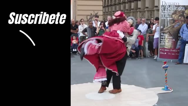 Strange dance partner